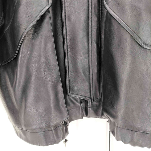 ウィム バイ リドム WYM LIDNM ARTIFICIAL GRAIN MILITARY BLOUSON フェイクレザー ブルゾン メンズ JPN:M