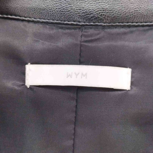 ウィム バイ リドム WYM LIDNM ARTIFICIAL GRAIN MILITARY BLOUSON フェイクレザー ブルゾン メンズ JPN:M