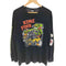 00S キャラクター 両面 袖 プリント L/S クルーネック Tシャツ コピーライト 2003年 メンズ