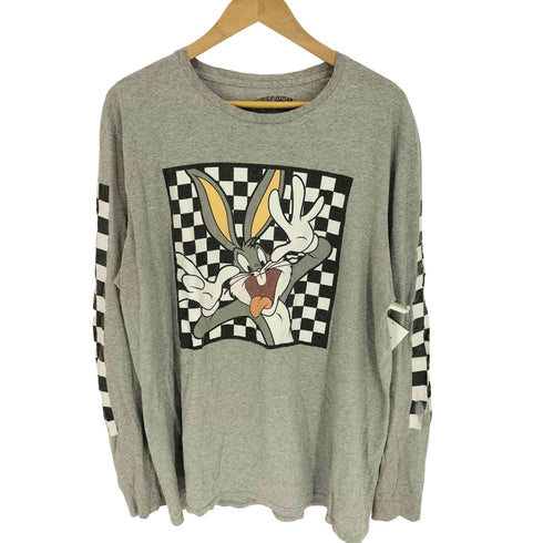 LOONEY TUNES ルーニー・テューンズ アニメーション 映画 キャラクタープリント L/S カットソー ロンT メンズ 2XL