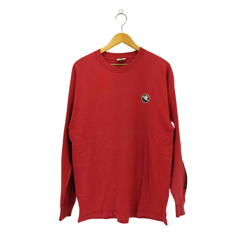 Classic Island ロゴ両面プリント クルーネック 長袖Tシャツ カットソー Y2K メンズ L