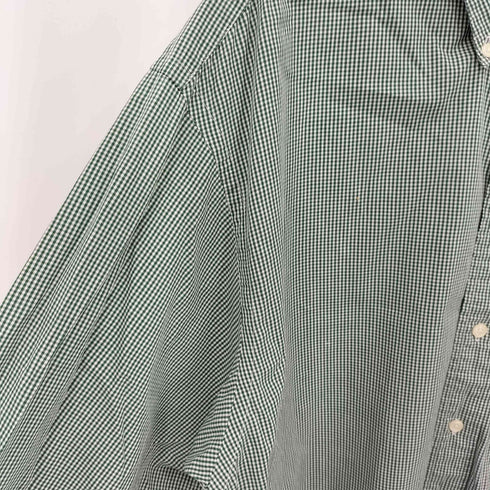 ギャップ Gap 00s OLD ボックスチェック BD 長袖シャツ メンズ XL