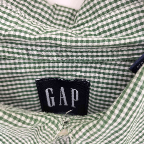 ギャップ Gap 00s OLD ボックスチェック BD 長袖シャツ メンズ XL