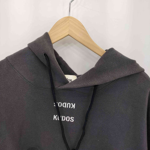 クードス KUDOS パイル地切替 スウェット プルオーバーパーカー メンズ 1