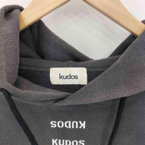 クードス KUDOS パイル地切替 スウェット プルオーバーパーカー メンズ 1