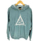 エンポリオアルマーニ EMPORIO ARMANI 21AW Blue Graphic Print Hooded Sweatshirt ブルー グラフィック プリント フード付き スウェット シャツ パーカー メンズ import:XS