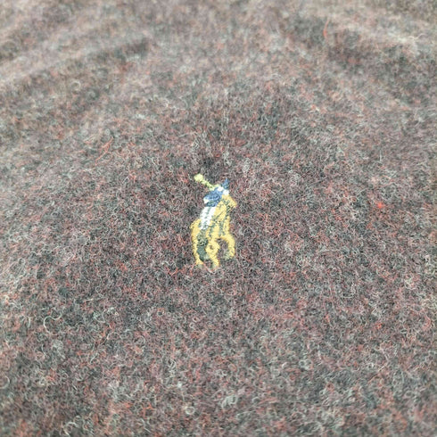 ポロラルフローレン POLO RALPH LAUREN イタリア製 ポニー刺繍 ウール100 マフラー メンズ
