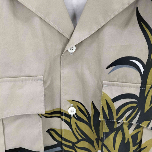 プラダ PRADA Lilium Poplin Bowling Shirt メンズ import:M