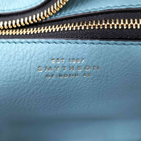 スマイソン smythson レザー ボストンバッグ レディース