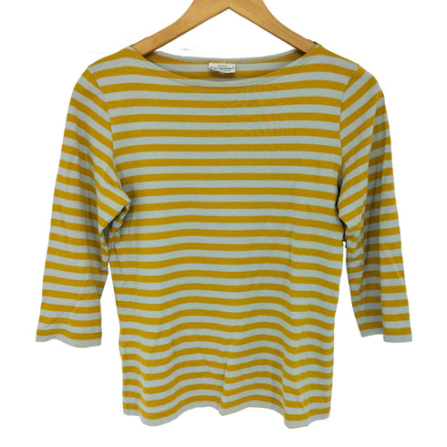 マリメッコ marimekko ボーダー ボートネックカットソー レディース import:S
