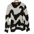 ザラ ZARA ABSTRACT JACQUARD SWEATER メンズ import:M