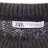 ザラ ZARA ABSTRACT JACQUARD SWEATER メンズ import:M