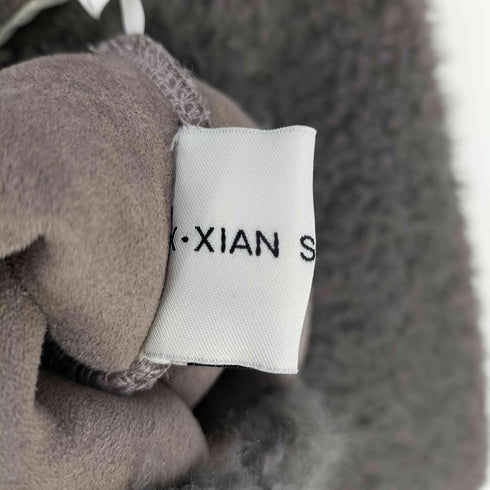 x・xian studio プードルファー ノーカラージャケット レディース