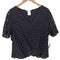 カルヴェン CARVEN Vネック メッシュカットソー レディース JPN:L