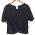 カルヴェン CARVEN Vネック メッシュカットソー レディース JPN:L