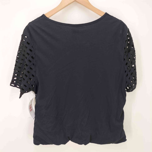 カルヴェン CARVEN Vネック メッシュカットソー レディース JPN:L