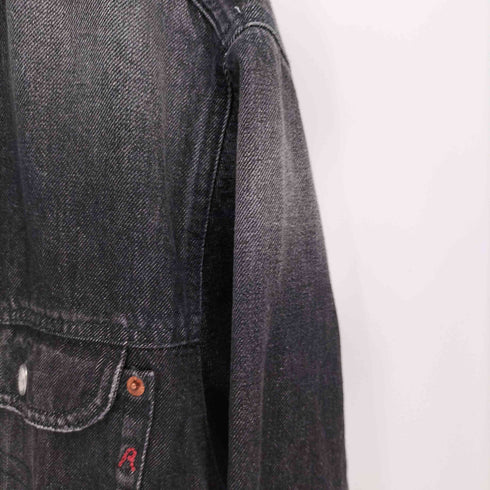 リプレイ REPLAY 9zero1 black denim jacket メンズ JPN:L