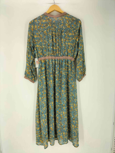 ナチュラルクチュール natural couture オリエンタル柄大人配色ワンピ―ス レディース FREE