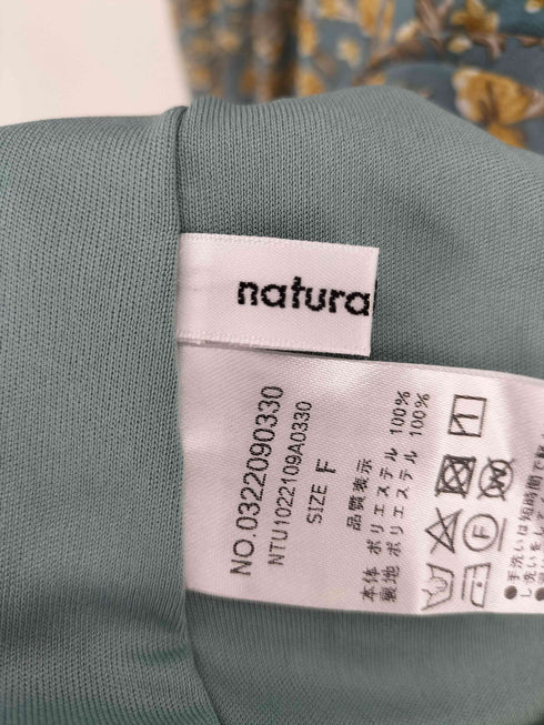 ナチュラルクチュール natural couture オリエンタル柄大人配色ワンピ―ス レディース FREE