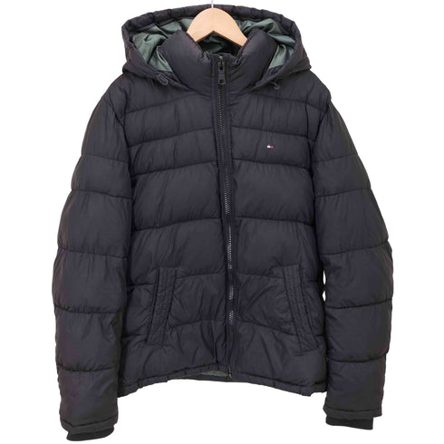 トミーヒルフィガー TOMMY HILFIGER フーデッドダウンジャケット メンズ JPN:M