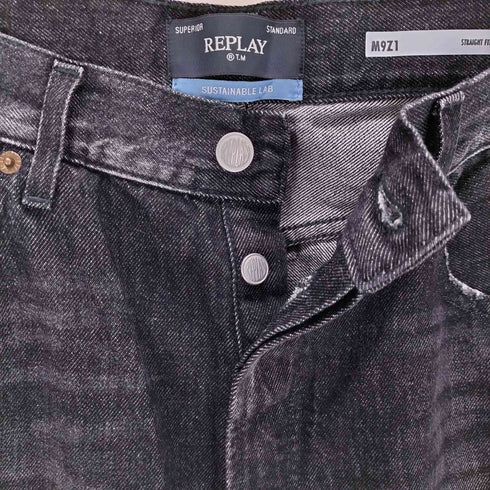 リプレイ REPLAY 9zero1 straight-fit jeans メンズ W34L32