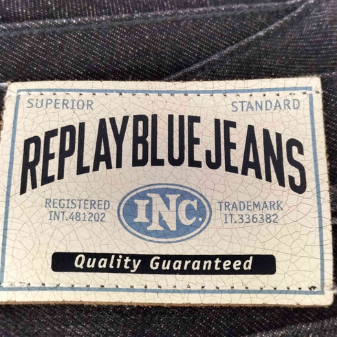 リプレイ REPLAY 9zero1 straight-fit jeans メンズ W34L32