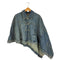 ザラ ZARA THE DECONSTRUCTED DENIM CAPE レディース import:M