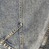 ザラ ZARA THE DECONSTRUCTED DENIM CAPE レディース import:M