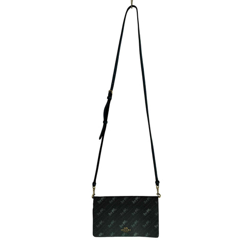 コーチ COACH アンナ フォルドオーバー クロスボディ クラッチ ホース アンド キャリッジ レディース