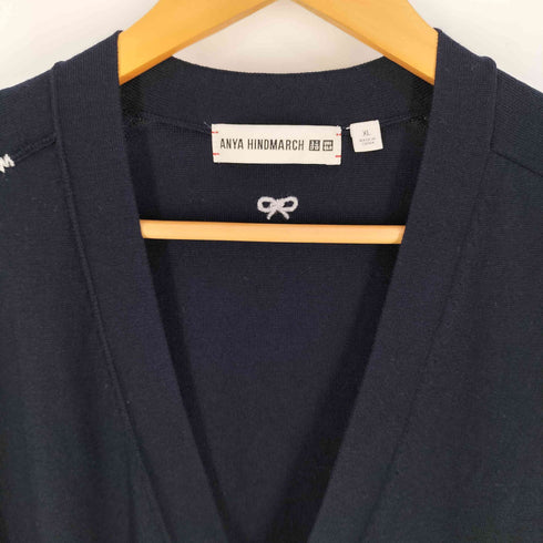 ユニクロ UNIQLO メリノオーバーサイズVネックカーディガン レディース JPN:XL
