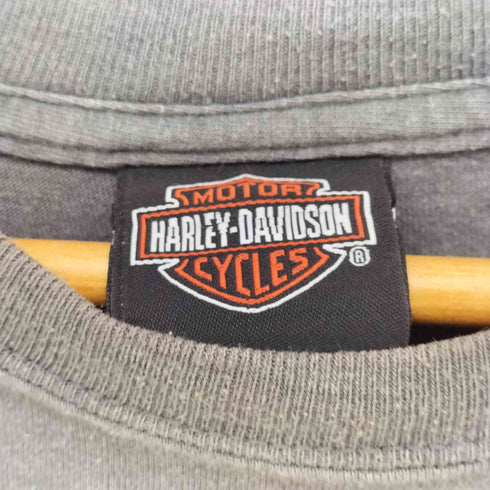 ハーレーダビッドソン HARLEY-DAVIDSON KAUAI 両面 プリント S/S クルーネック Tシャツ メンズ GRANDE