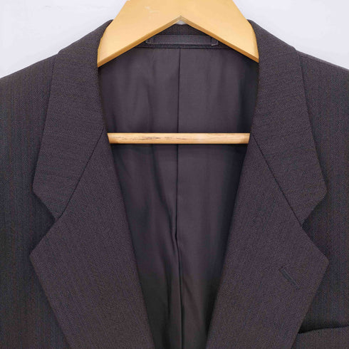 コムデギャルソンオム COMME des GARCONS HOMME 80-90s archive 金文字タグ パワーショルダー ピンストライプ 2B テーラードジャケット メンズ JPN:M