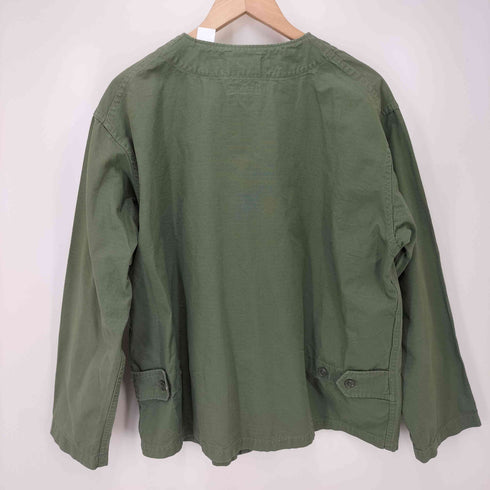 エンジニアードガーメンツ Engineered Garments Cardigan Jacket リップストップ ノーカラーミリタリージャケット メンズ JPN:XS