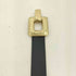 ザラ ZARA ダブルバックル フェイクレザーベルト レディース 85