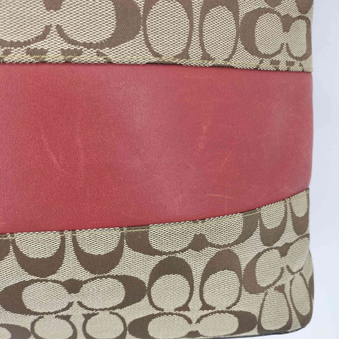 コーチ COACH OLD シグネチャージャガード ショルダーバッグ レディース