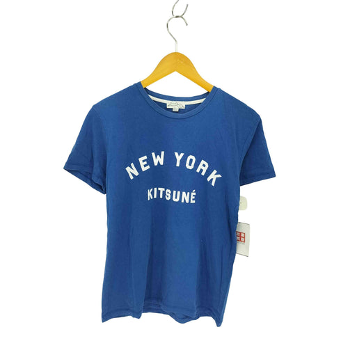 メゾンキツネ MAISON KITSUNE NEW YORK KITSUNE TSHIRT Tシャツ メンズ S