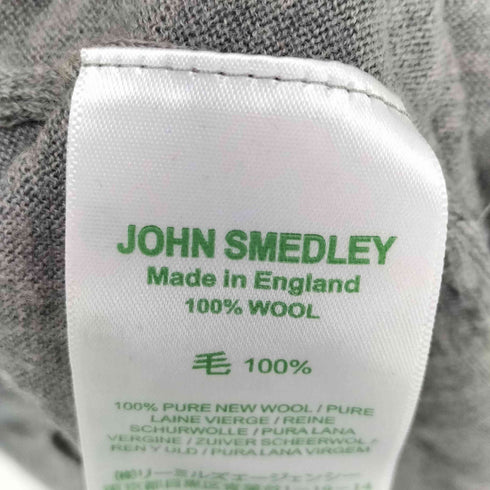ジョンスメドレー JOHN SMEDLEY 英国製 ウール100%タートルネックニット メンズ JPN:M