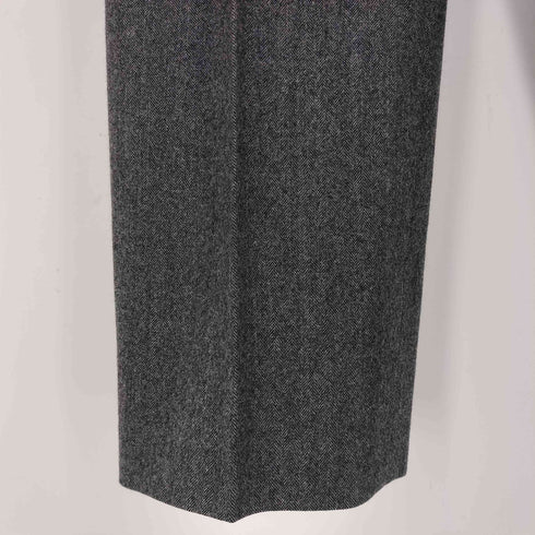 コムデギャルソンオム COMME des GARCONS HOMME 1981aw-1983aw デカオム 本人期 archive ウールギャバ ブロックストライプ 2タック センタープレス スラックス メンズ JPN:S