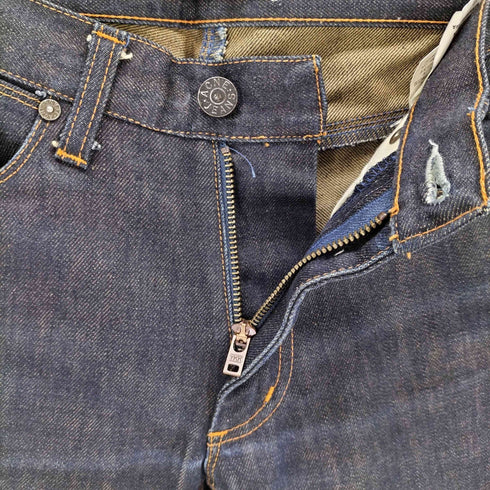 アクネジーンズ Acne Jeans インディゴテーパードデニムパンツ レディース 28/32