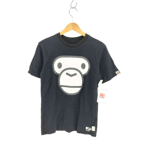 ベイビーマイロ BABY MILO インサイドアウト プリント クルーネックTシャツ メンズ S