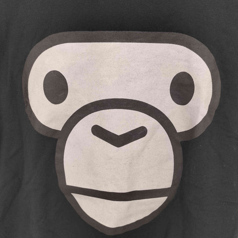 ベイビーマイロ BABY MILO インサイドアウト プリント クルーネックTシャツ メンズ S