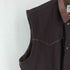 schaefer outfitter USA製 襟レザー ウールウエスタンカウボーイベスト メンズ 3XL