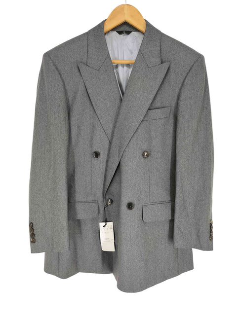 ランバンコレクション LANVIN COLLECTION ダブルテーラードジャケット メンズ R48