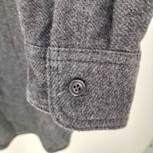 エバーレーン EVERLANE コットン ダブルポケット シャツジャケット メンズ import:M