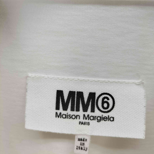 エムエムシックスメゾンマルジェラ MM6 Maison Margiela Basic cotton T-shirt レディース JPN:M