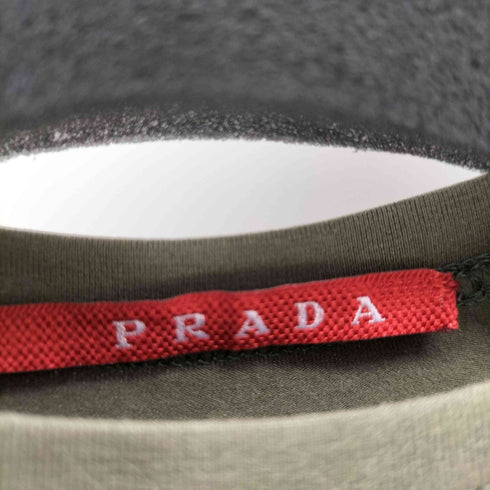 プラダ PRADA SPORTS バックジップメッシュポケットS/S Tシャツ メンズ import:S