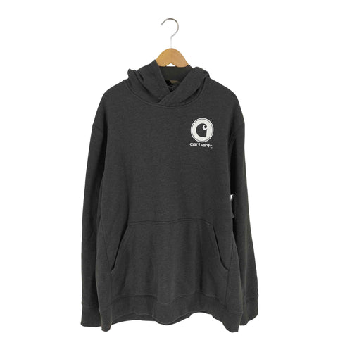 カーハート Carhartt フロントロゴプリントジップアップパーカー メンズ import:XL