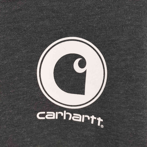 カーハート Carhartt フロントロゴプリントジップアップパーカー メンズ import:XL