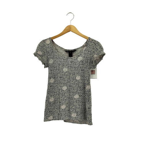 マークバイマークジェイコブス Marc by Marc Jacobs ピマコットン 総柄 S/S Tシャツ レディース XS