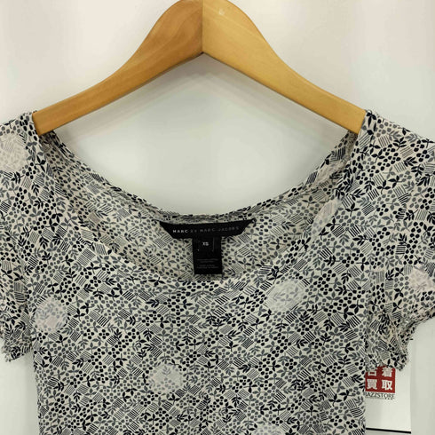 マークバイマークジェイコブス Marc by Marc Jacobs ピマコットン 総柄 S/S Tシャツ レディース XS